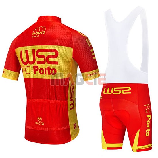 Maglia W52 FC Porto Manica Corta 2020 Rosso Giallo